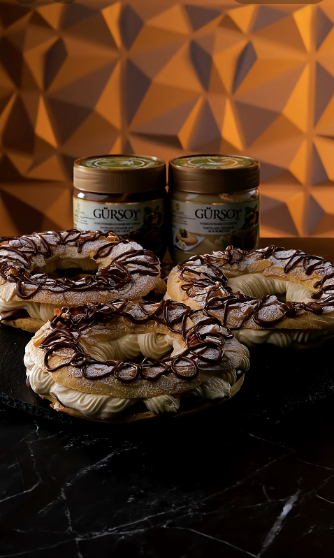 Paris Brest mit Haselnusscreme