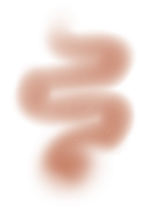 Abstract amorphous shapes with a gradient of peach and beige tones.