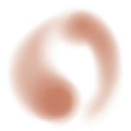 Close-up of a donut with pink icing and red heart-shaped center.