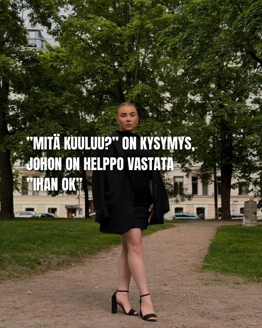&rdquo;Mit&auml; kuuluu?&rdquo;

Niin tavallinen kysymys, johon on v&auml;lill&auml; yll&auml;tt&auml;v&auml;n vaikea vastata rehellisesti.
Oon itsekin vastannut lukemattomia kertoja &rdquo;ihan hyv&auml;&auml;&rdquo; tai &rdquo;ihan ok&rdquo;, vaikk