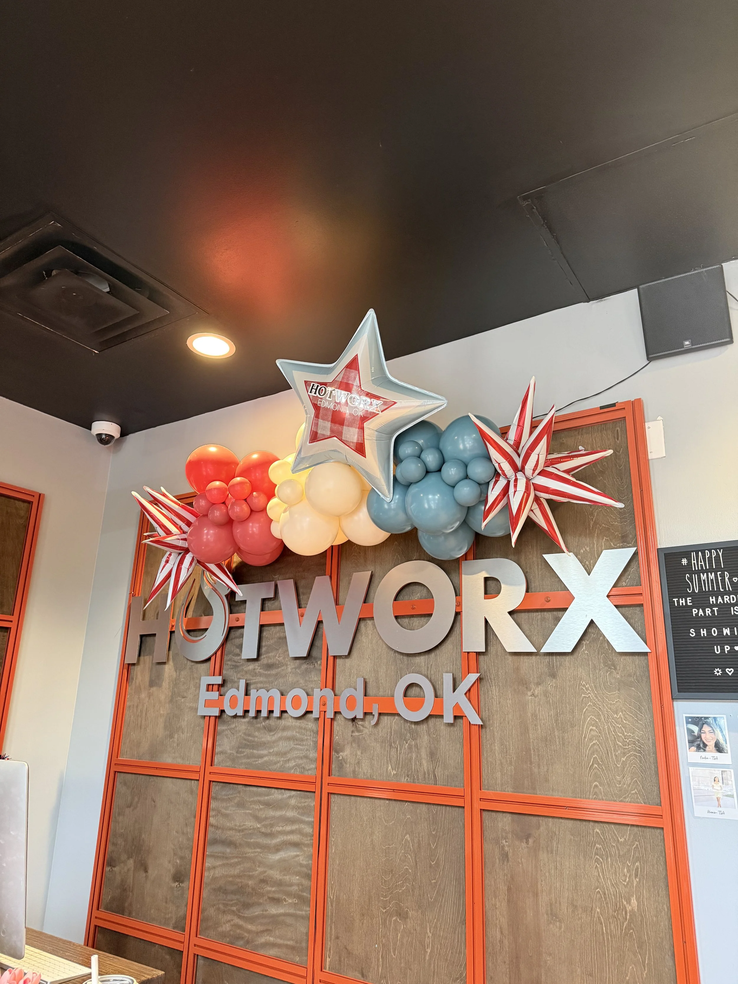 Custom grab and go garland