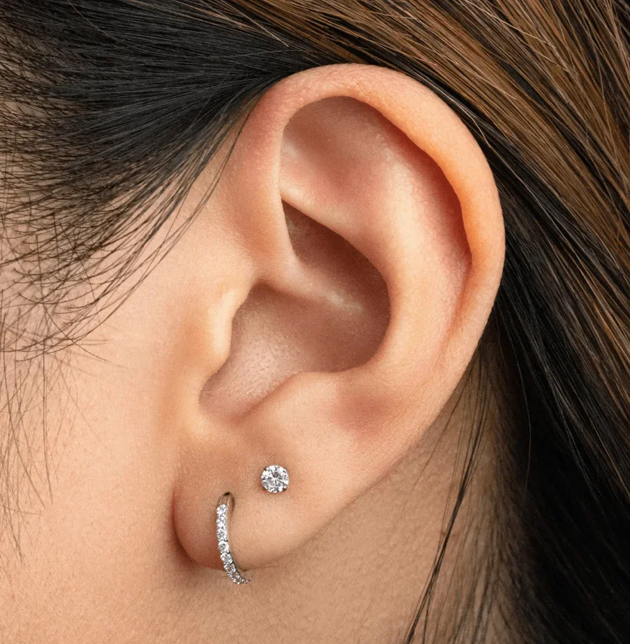 Lobe(s)- 
One Lobe: $40 
Two lobes: $55+

Age Requirements - 10 years old+ 
Birth Certificate required for minors. 