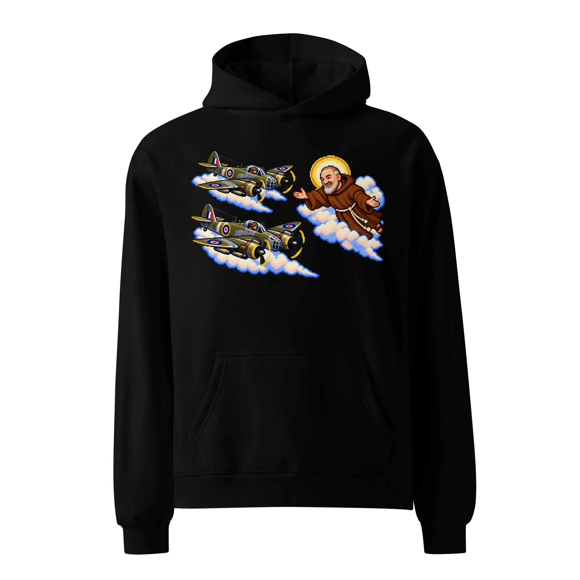 unisex-relax-hoodie-black-front.webp