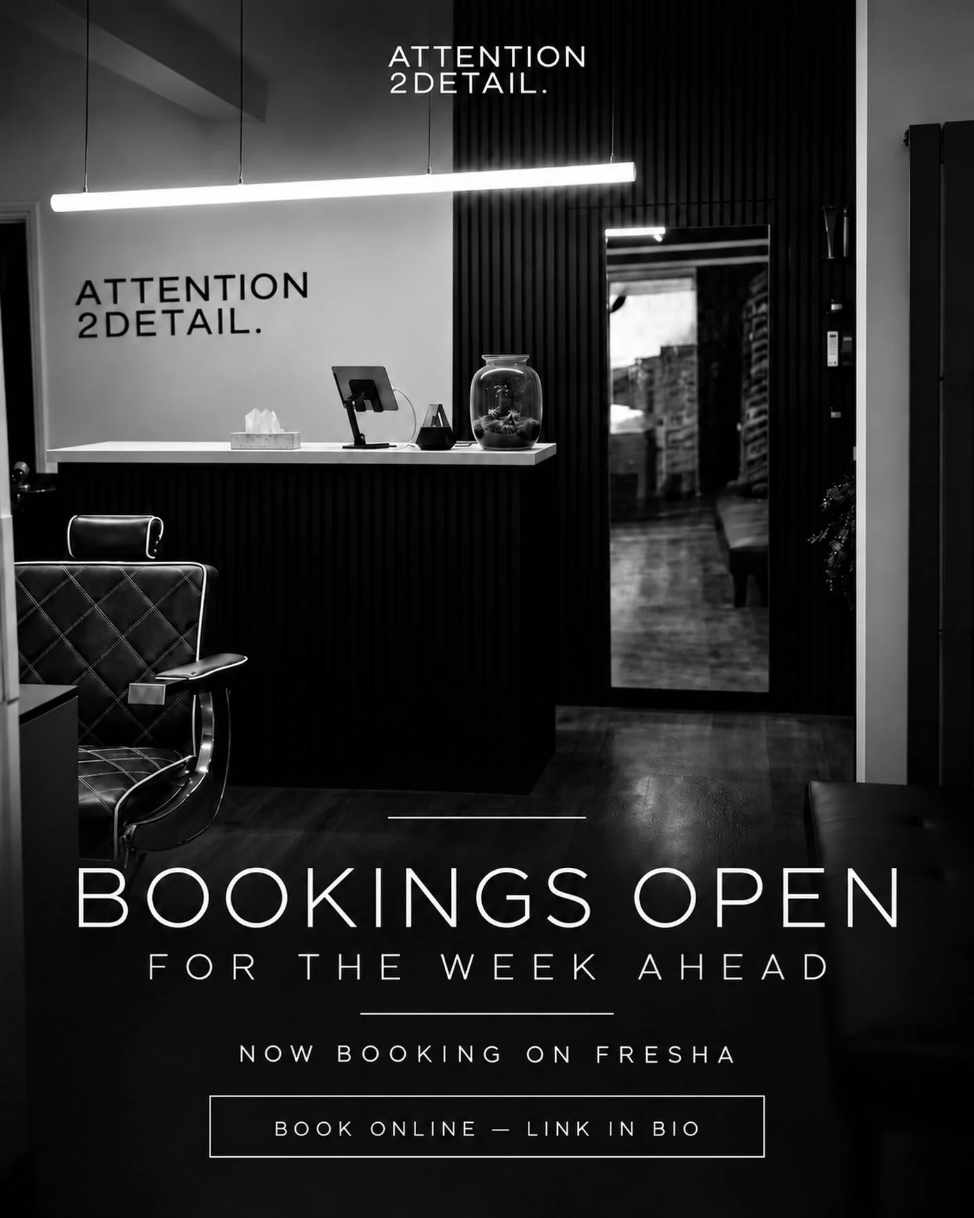 Bookings are open for the week ahead ✂️

A reminder we&rsquo;re now taking all bookings through Fresha. Choose your barber, find a time that suits you and secure your appointment through the link in our bio. 📲 

#cambridge #cambridgebarber #barbersh