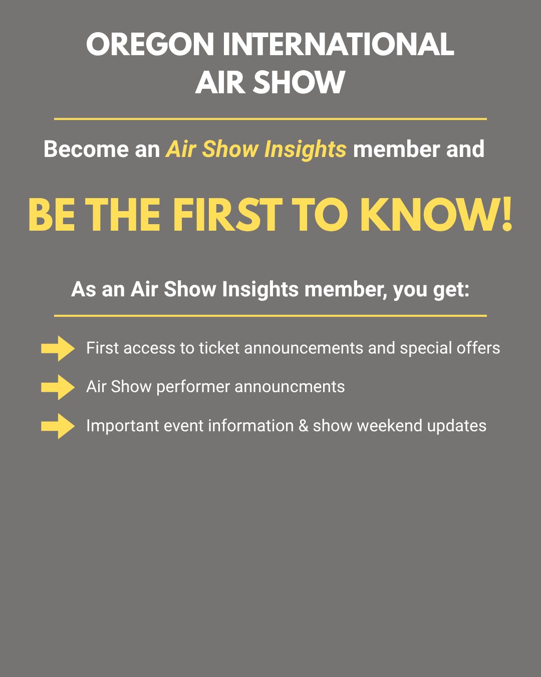 OIAS Insights Sign Up