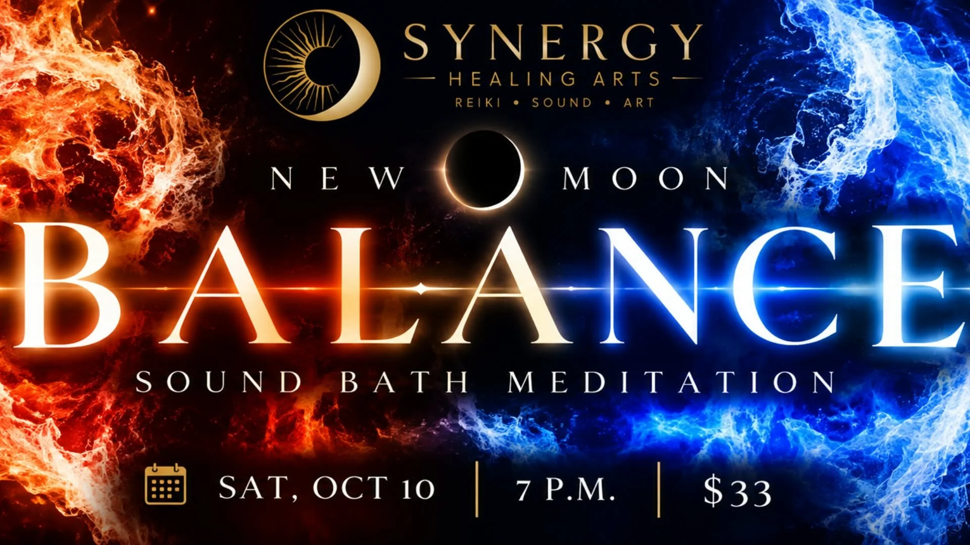 🌑 OCTOBER NEW MOON SOUNDBATH MEDITATION 🌑