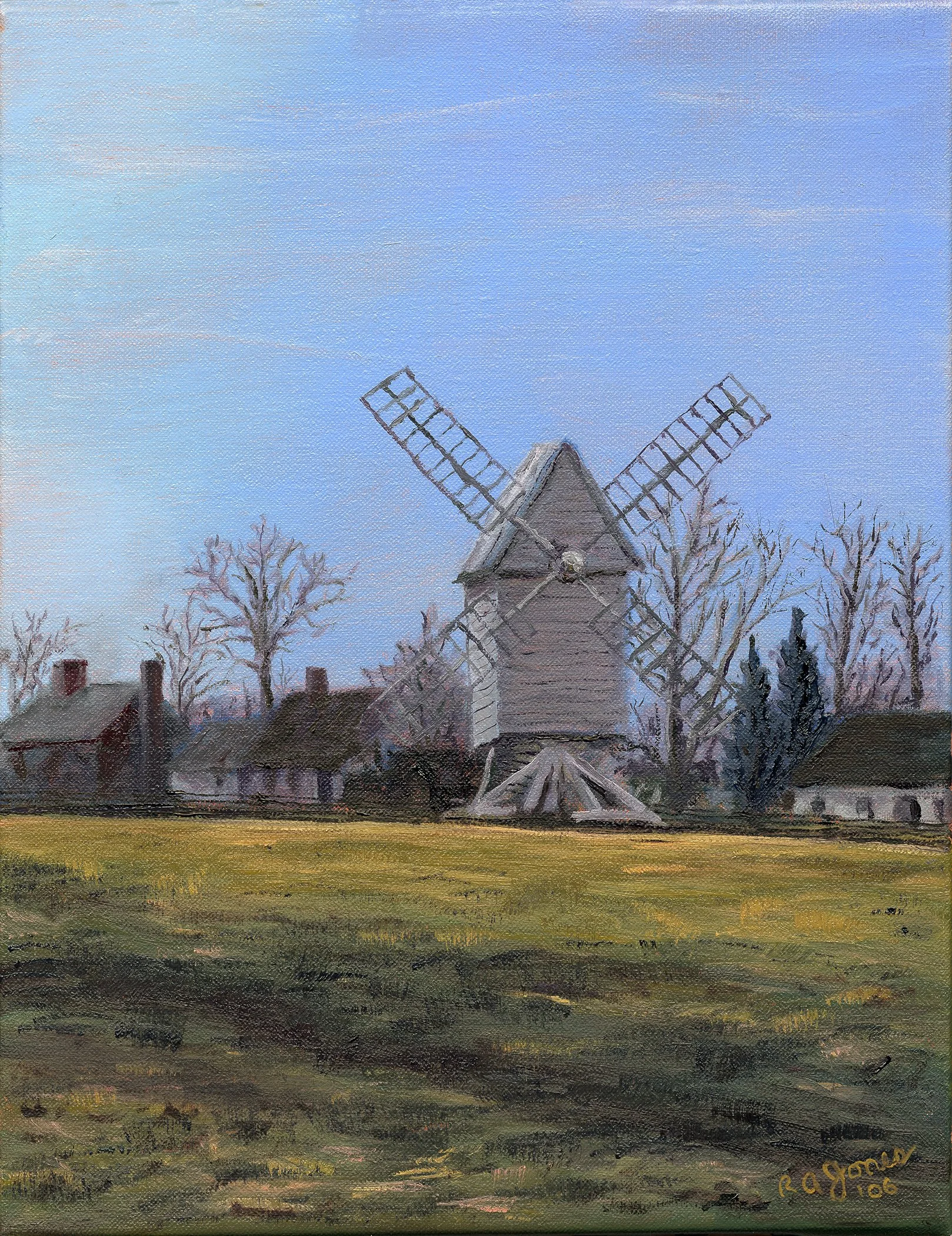 SOLD - Williamsburg Windmill - Oil