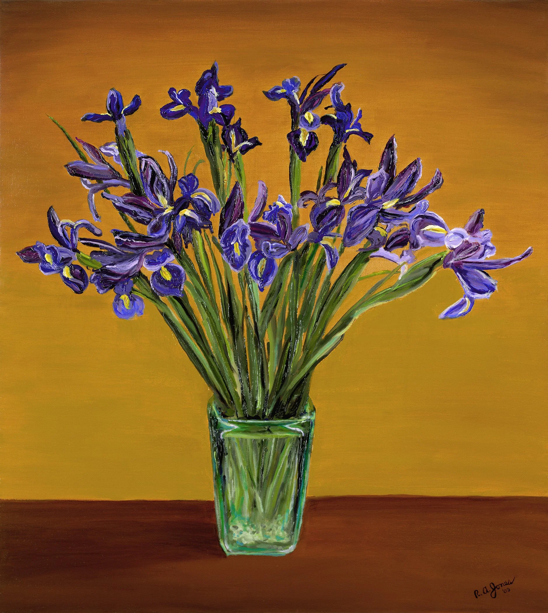 Irises - Oil