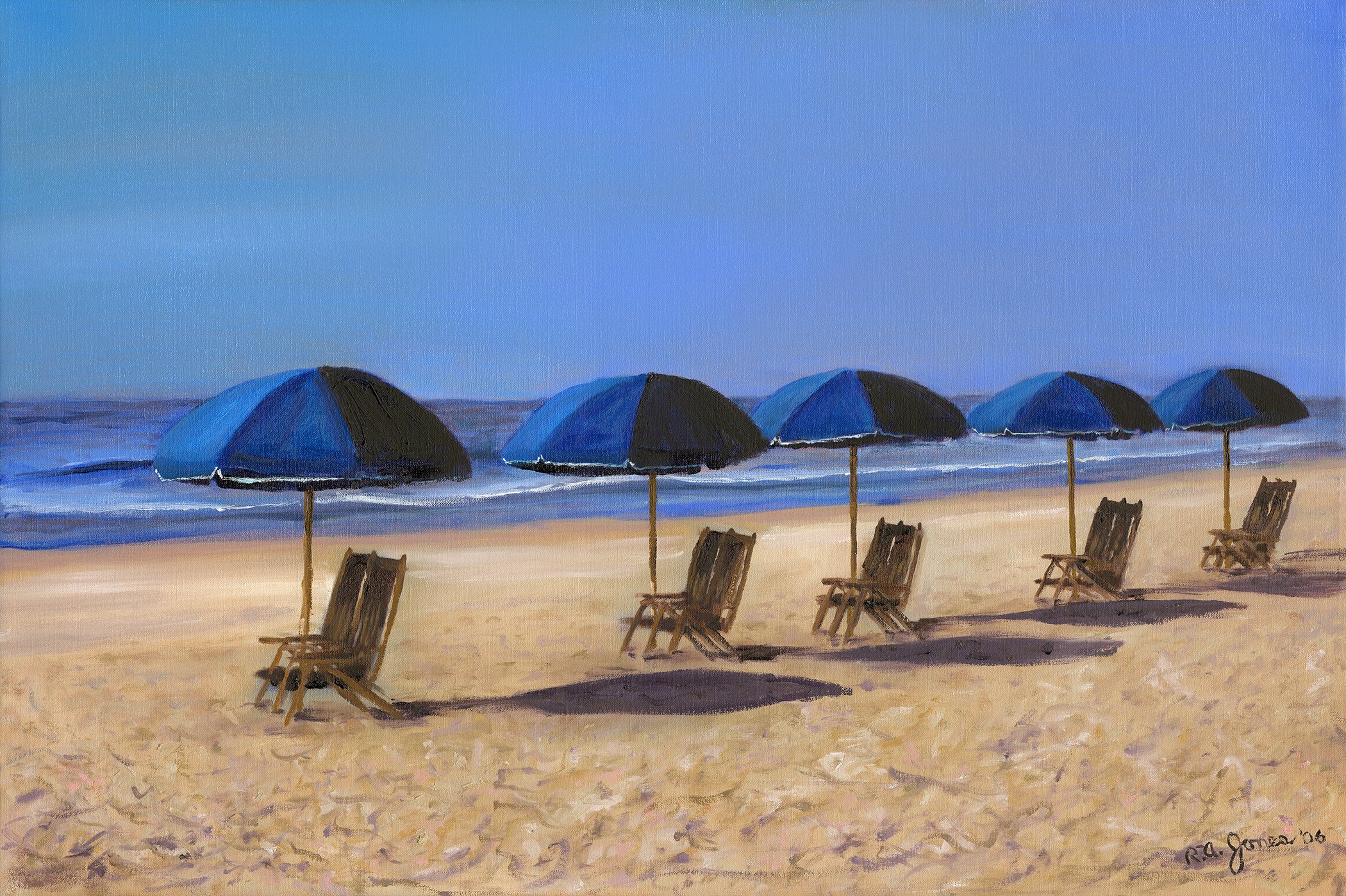 SOLD - A Day at the Beach