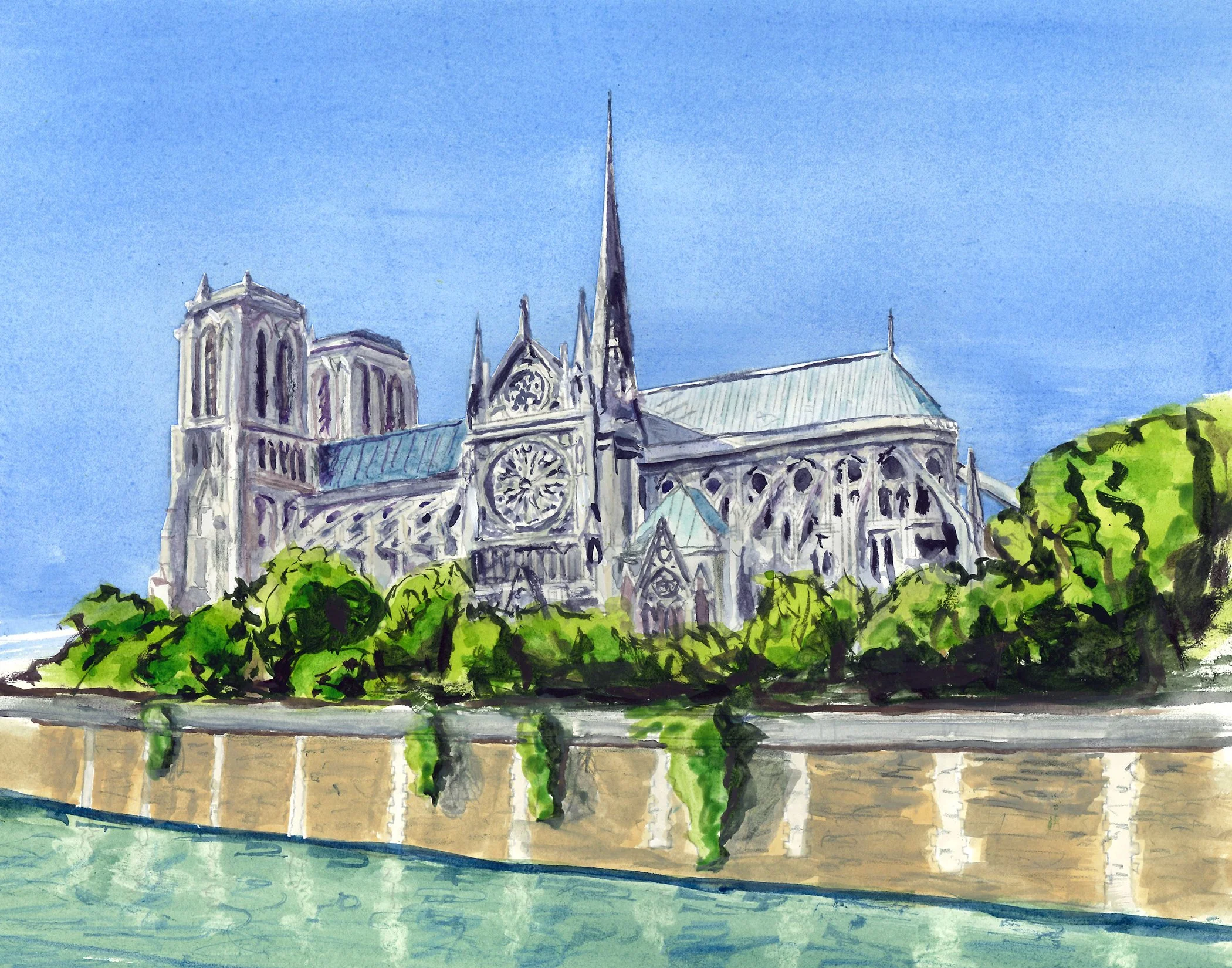 SOLD - Notre Dame Paris