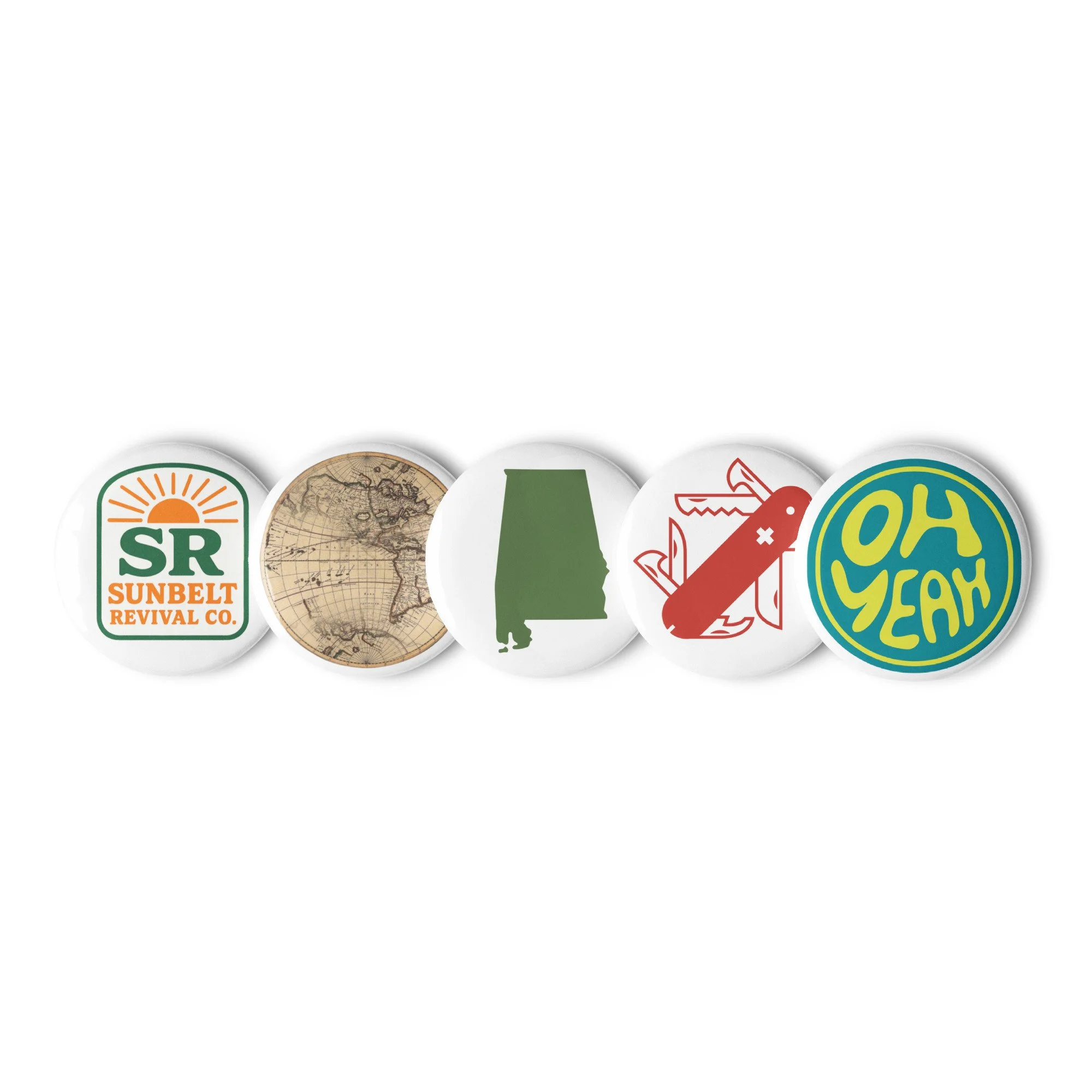 SR Button set 1
