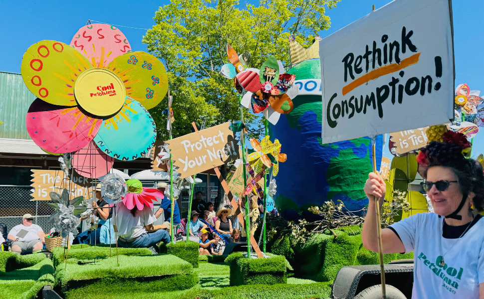 Sign Making for Butter &amp; Eggs Parade