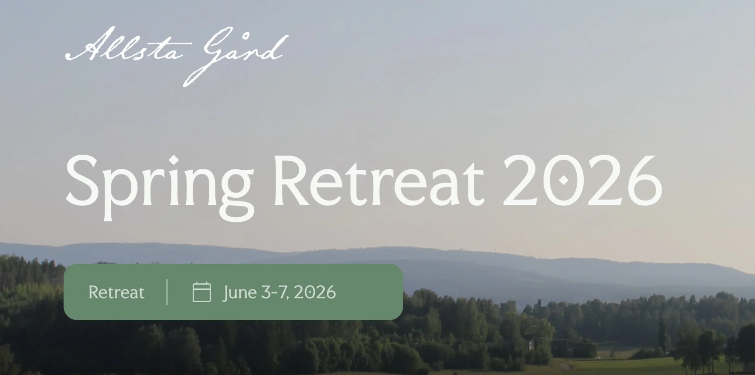 Spring Retreat 2026