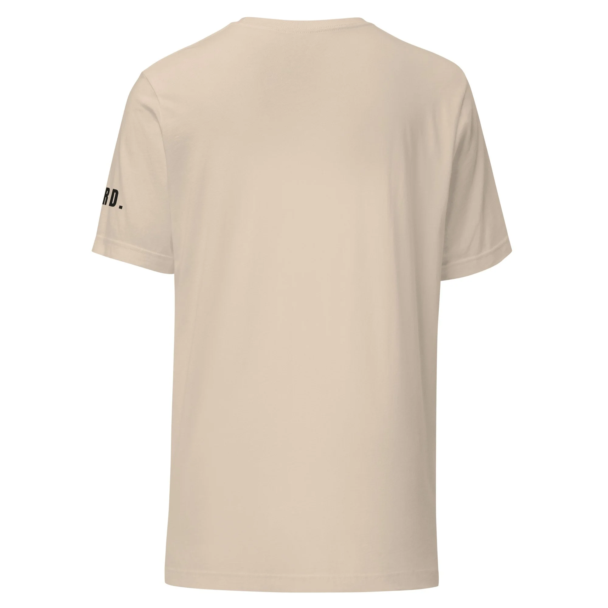 Couch Tee, Entry in cream, back view