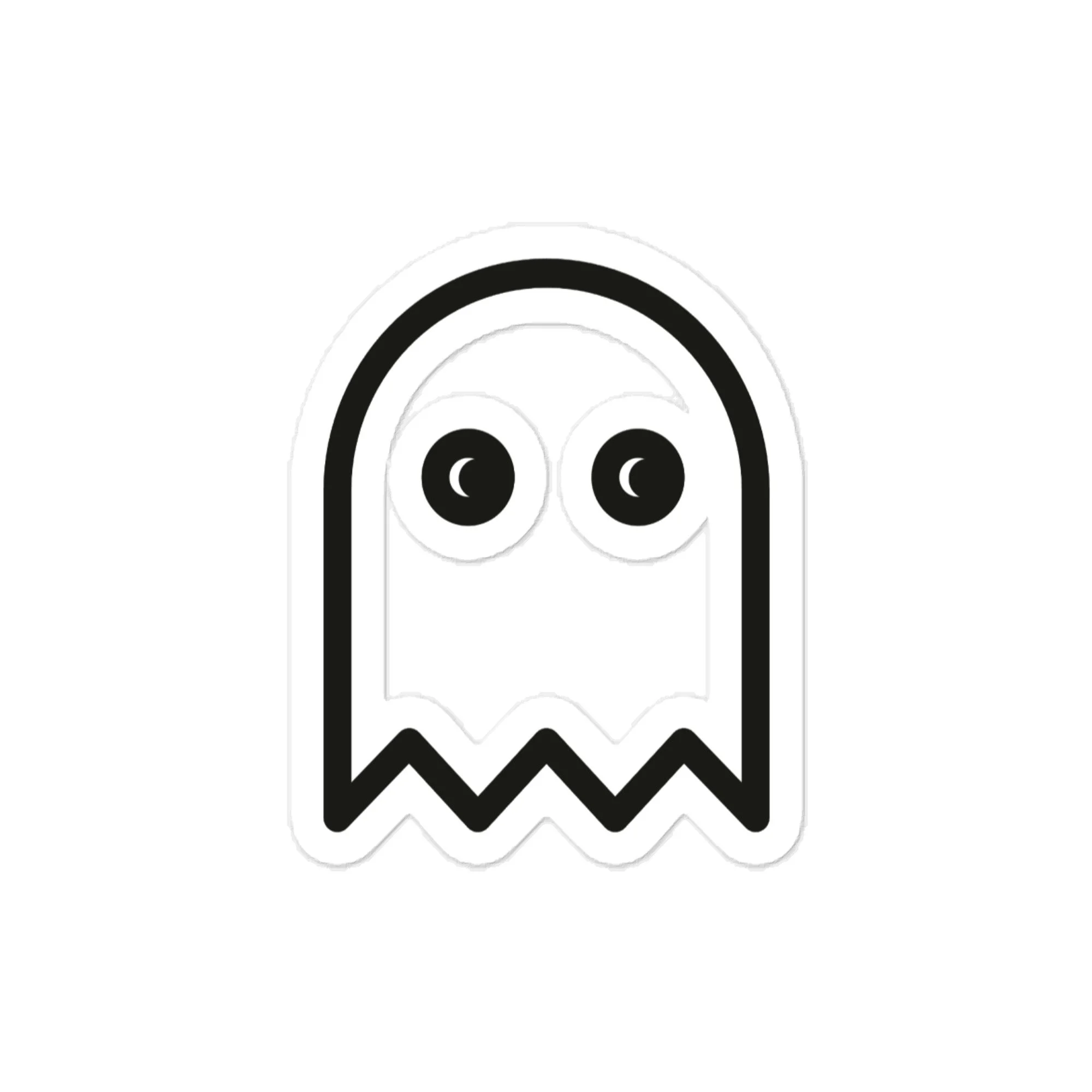 Ghost Side Eye Decal, front view