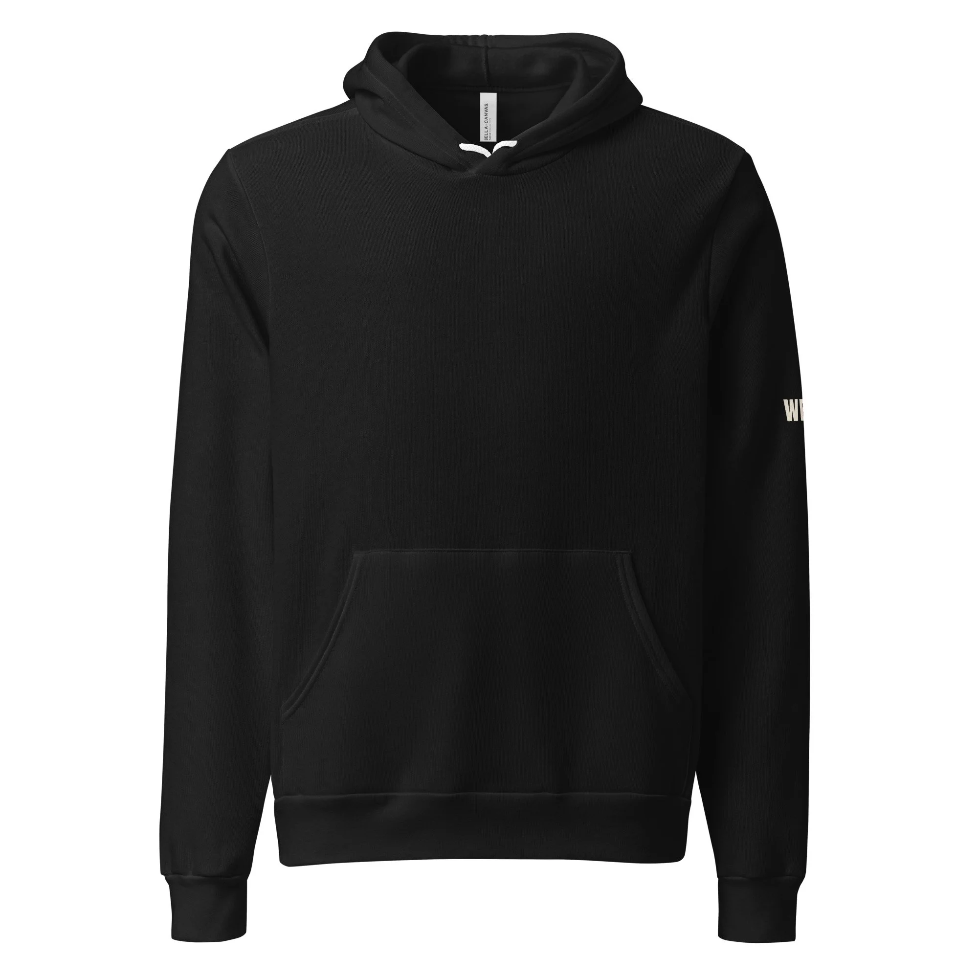 972 or Ghost Hoodie, Mark Led in black, front view