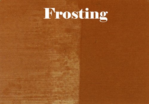 frosting
