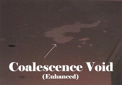 coalesence void