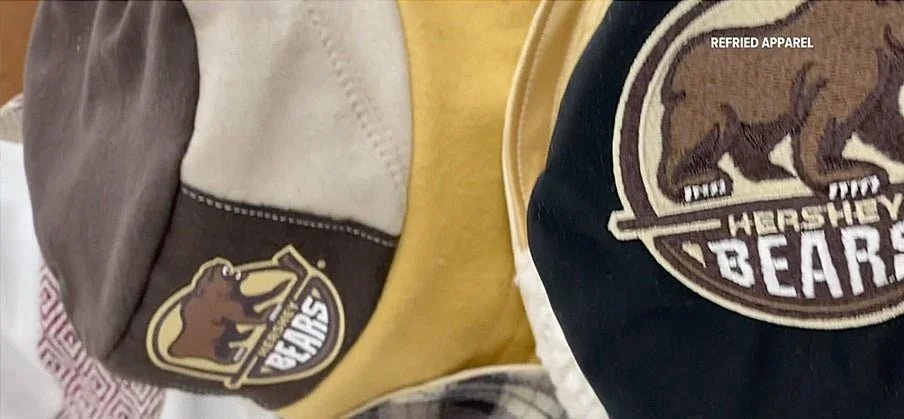 Player and team-issued gear are turned into eco-friendly fashion for Bears fans