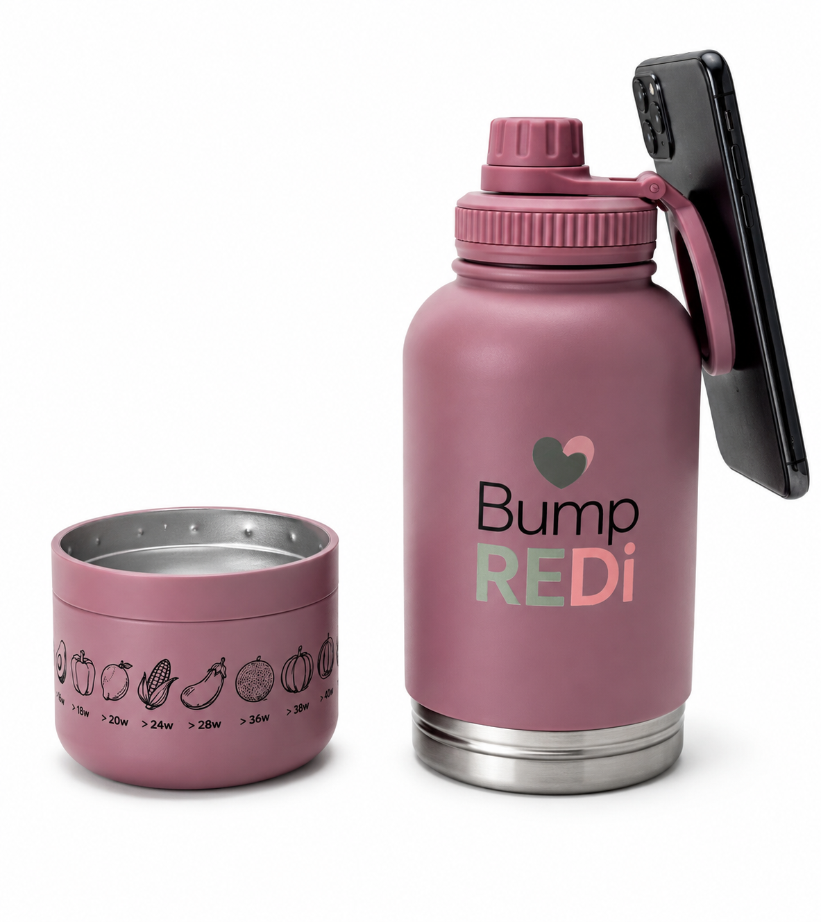 Bump REDi maternity water bottle.