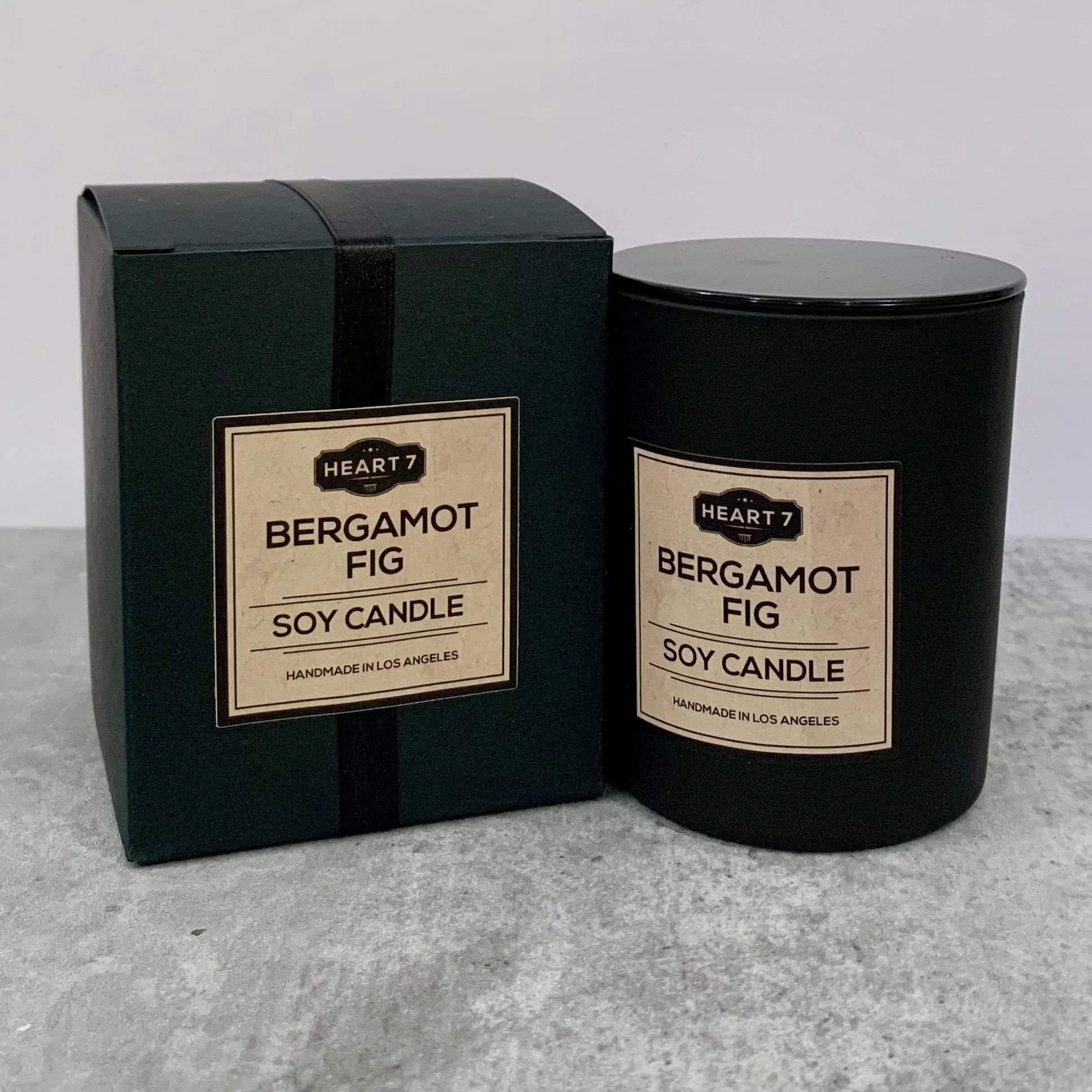 Heart7 - Bergamot Fig Soy Candle