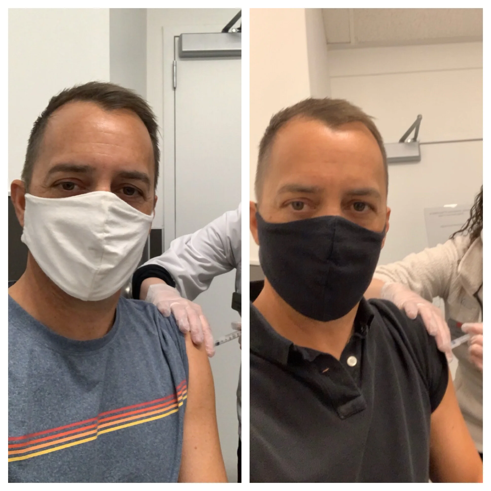 Moderna Vaccine 1/21/2021 and 2/18/2021
