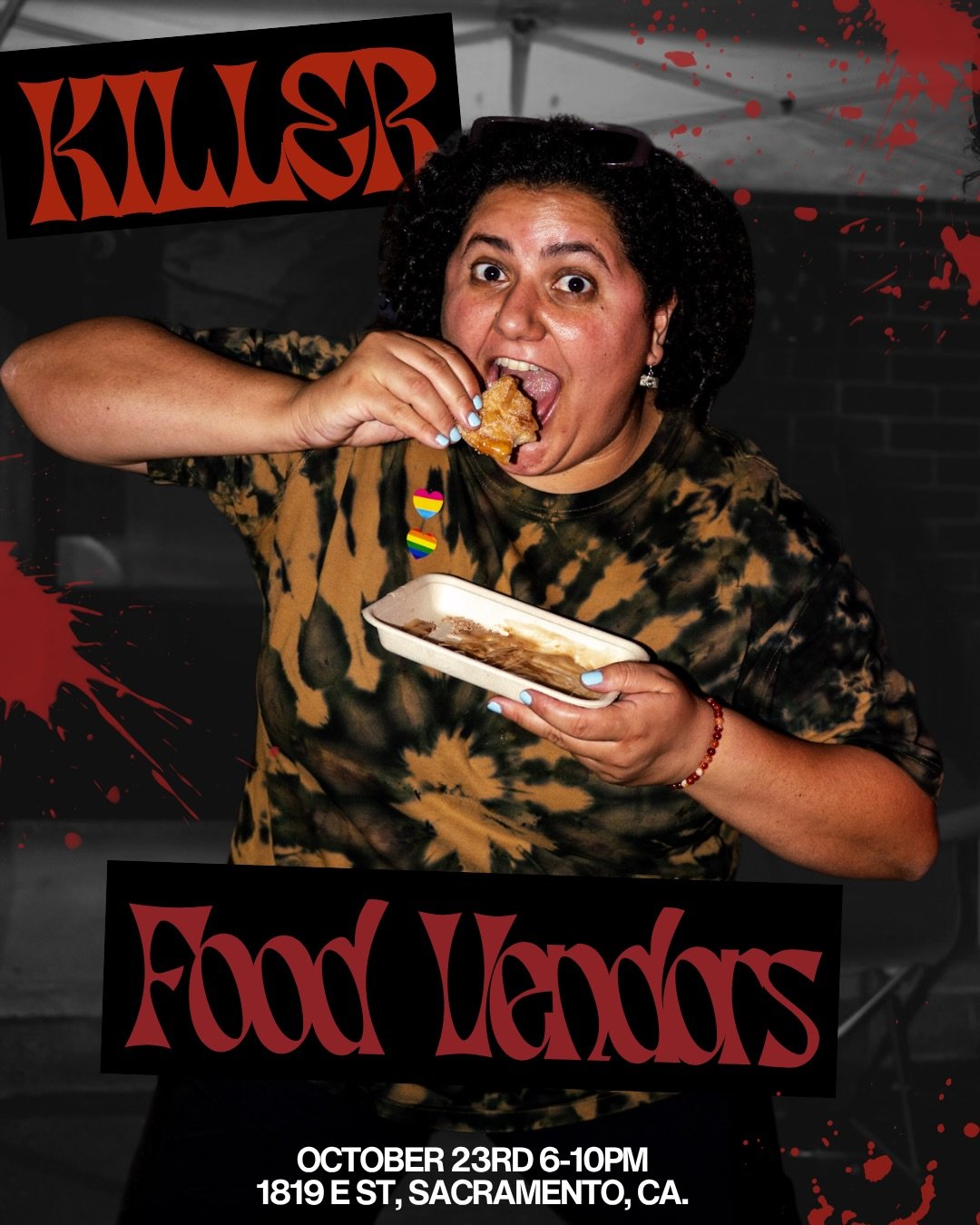 We somehow managed to get the BEST and MOST food vendors and trucks for Halloween so there&rsquo;s something for everyone to bite on. Some may even say the food is&hellip; killer 😈 

Try one (or all) of these amazing food vendors. Only at Funky Fres