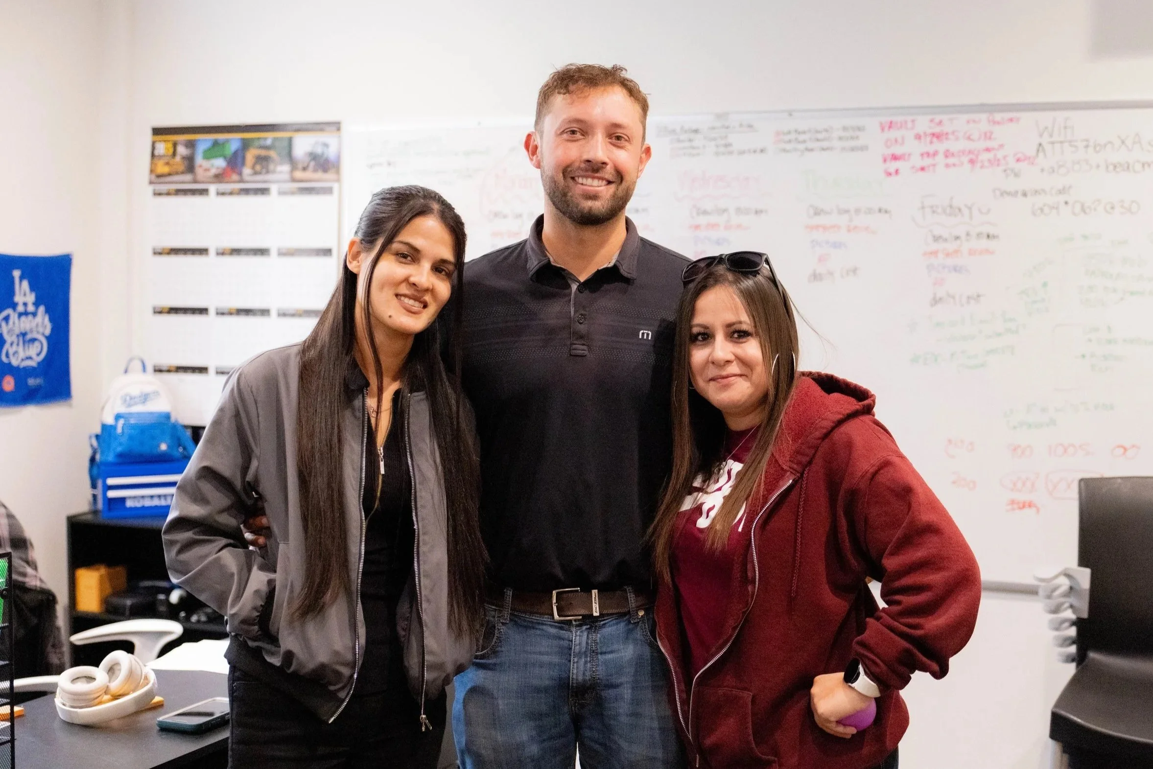 Goodfellow Power project manager and project administrators.