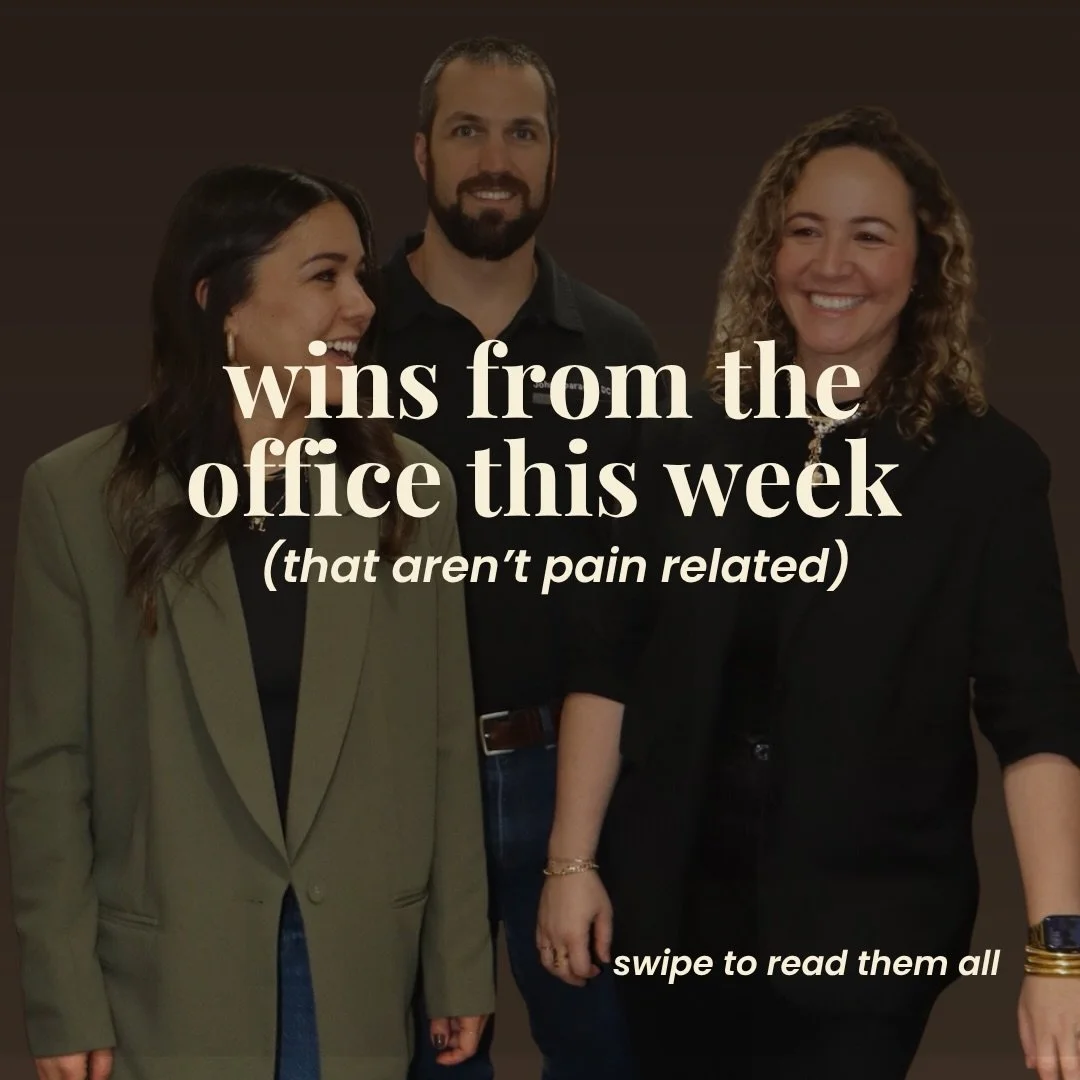 The wins that don&rsquo;t show up on an x-ray. 🤍

This week alone we watched a mom sleep through the night for the first time in months, a toddler nap without a fight, and a patient finally feel like herself again.

Same life. More bandwidth. That&r