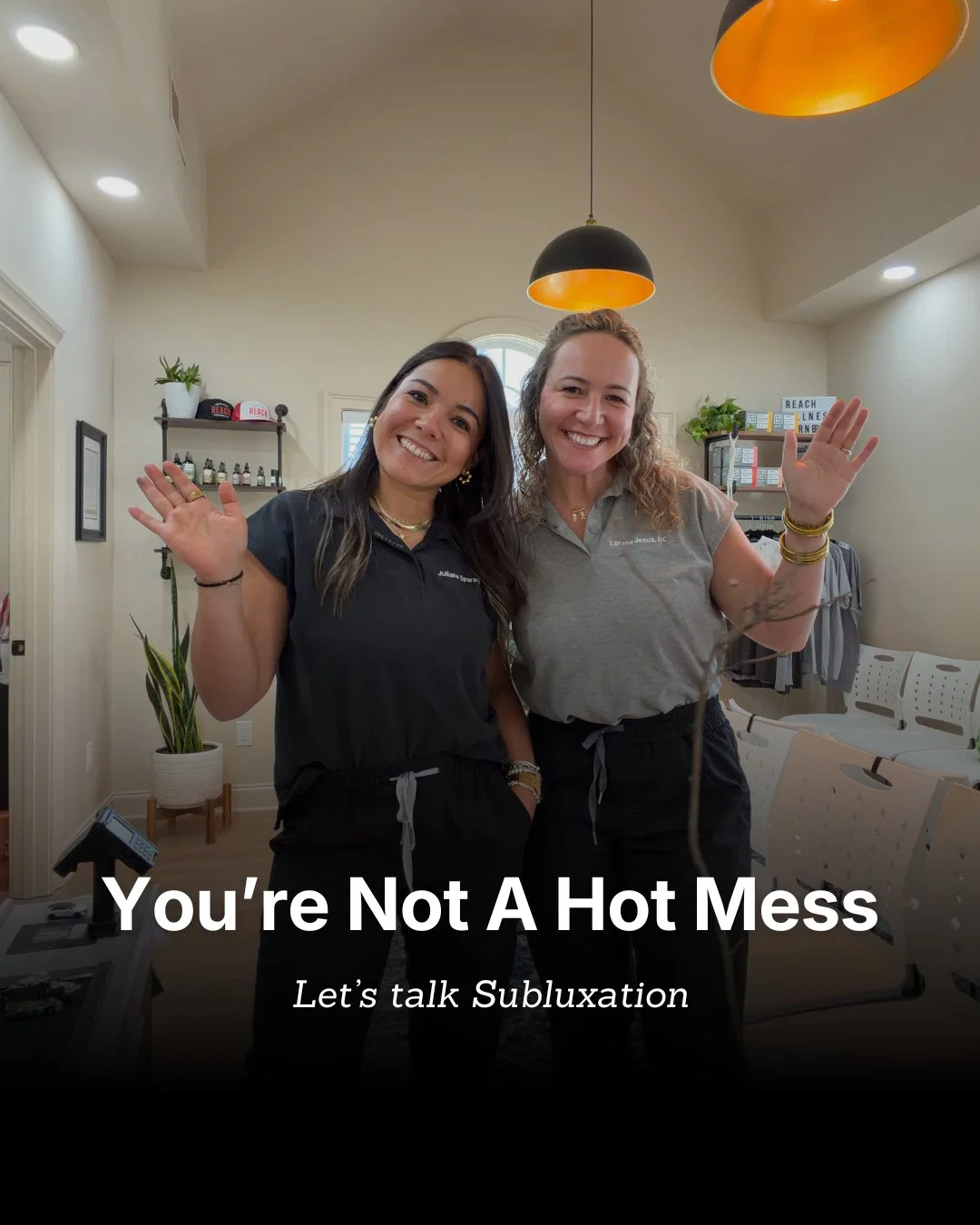 Work. Kids. Carpool. Appointments. Poor sleep. Workouts. Deadlines. Dinner. Laundry.⁠
⁠
And someone ALWAYS needs something. 😂⁠
⁠
Your body is constantly adapting to everything happening around you.⁠
In chiropractic, we use the term subluxation to de
