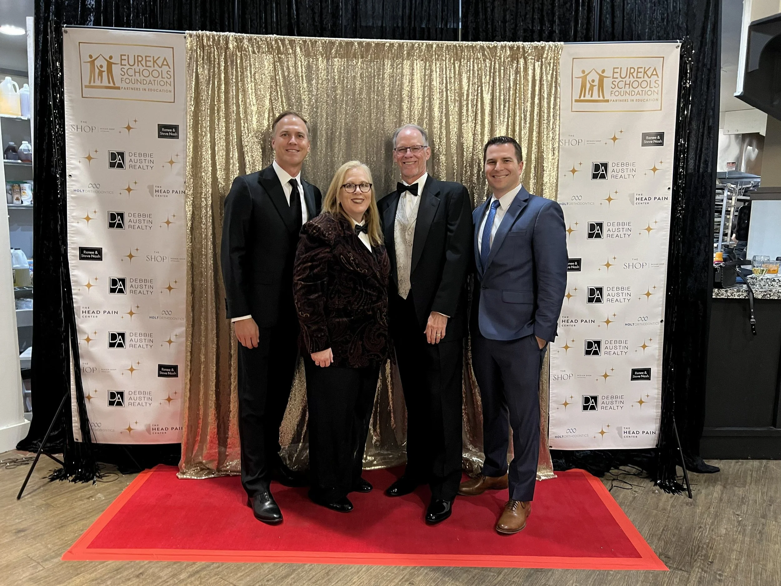 EUSD Board Members at ESF Gala