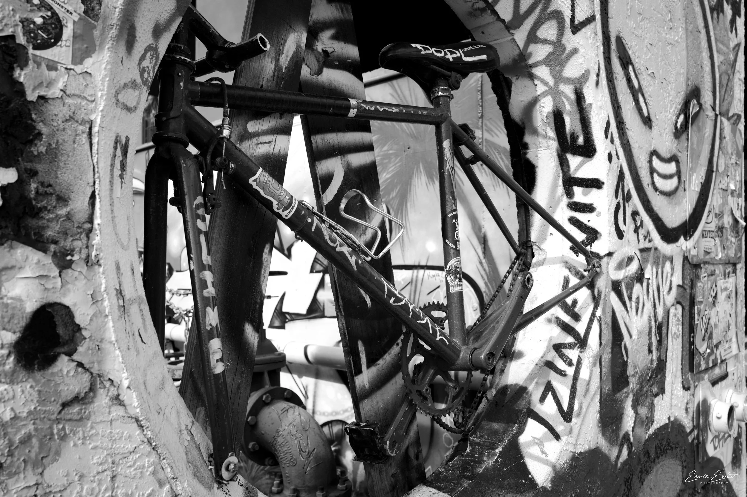 Street art and sculpture in the artsy wynwood