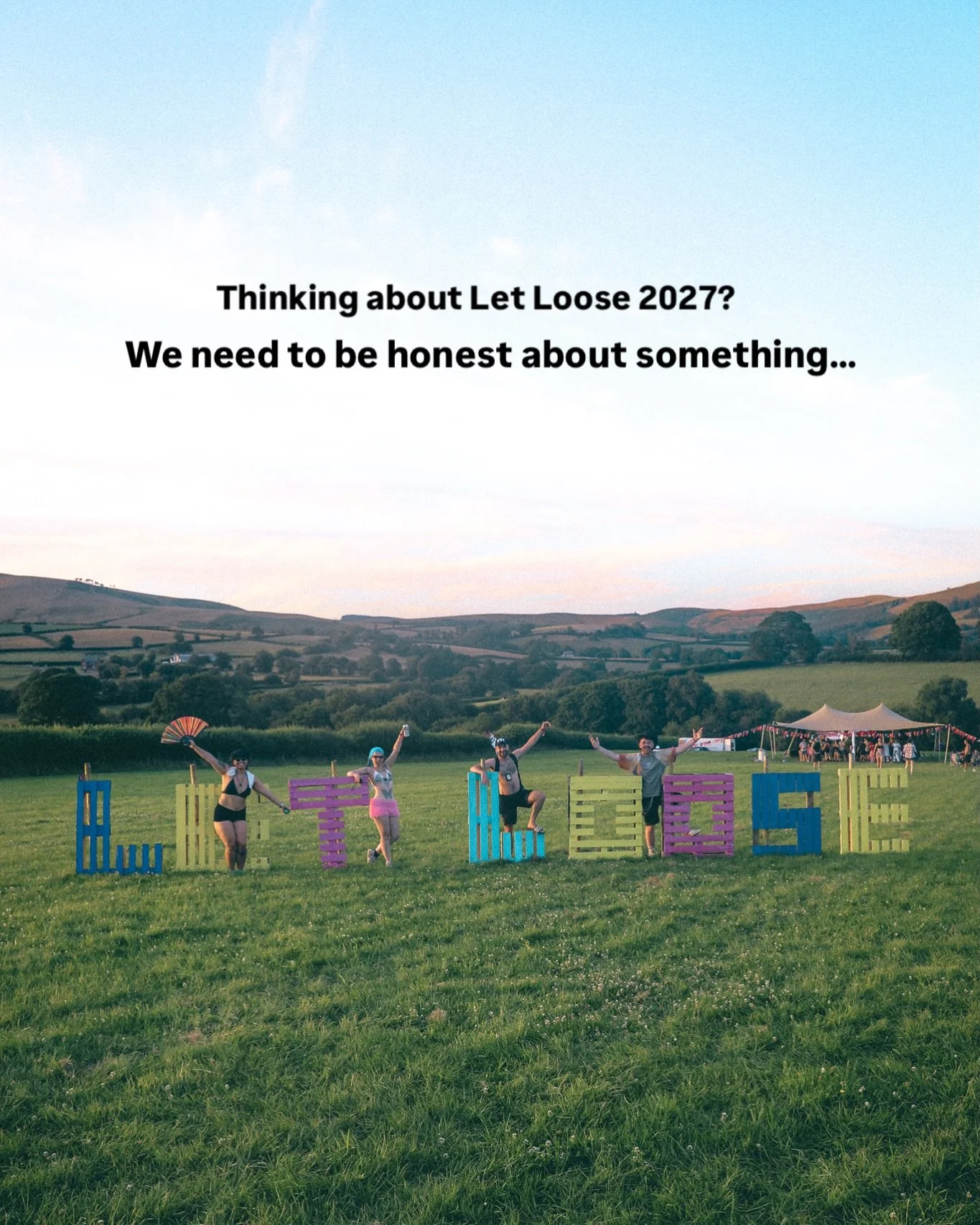 Sorry we kept this from you. 

We support our community and they support us 🤝 Want to be apart of the let loose gang? The link is in the bio 🫡 

Sign up for early bird
