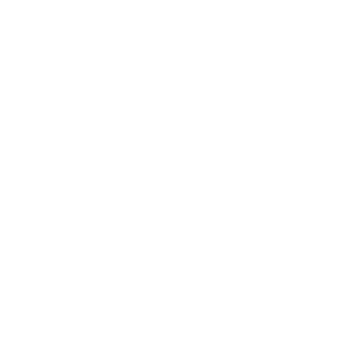 Abstract black and white illustration of a stylized, cartoonish smiling face with one eye and a curved eyebrow.