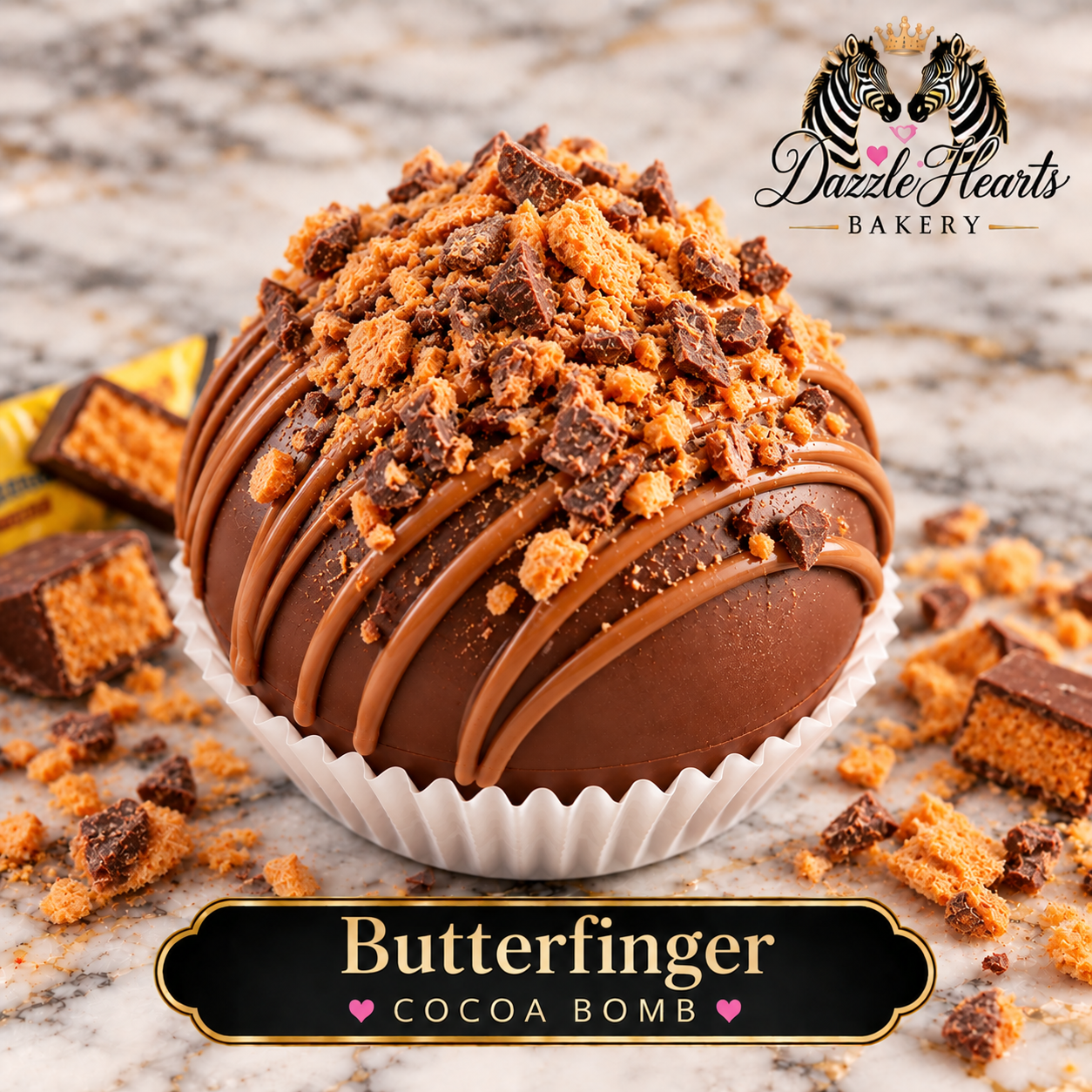 COCOA BOMB - Butterfinger