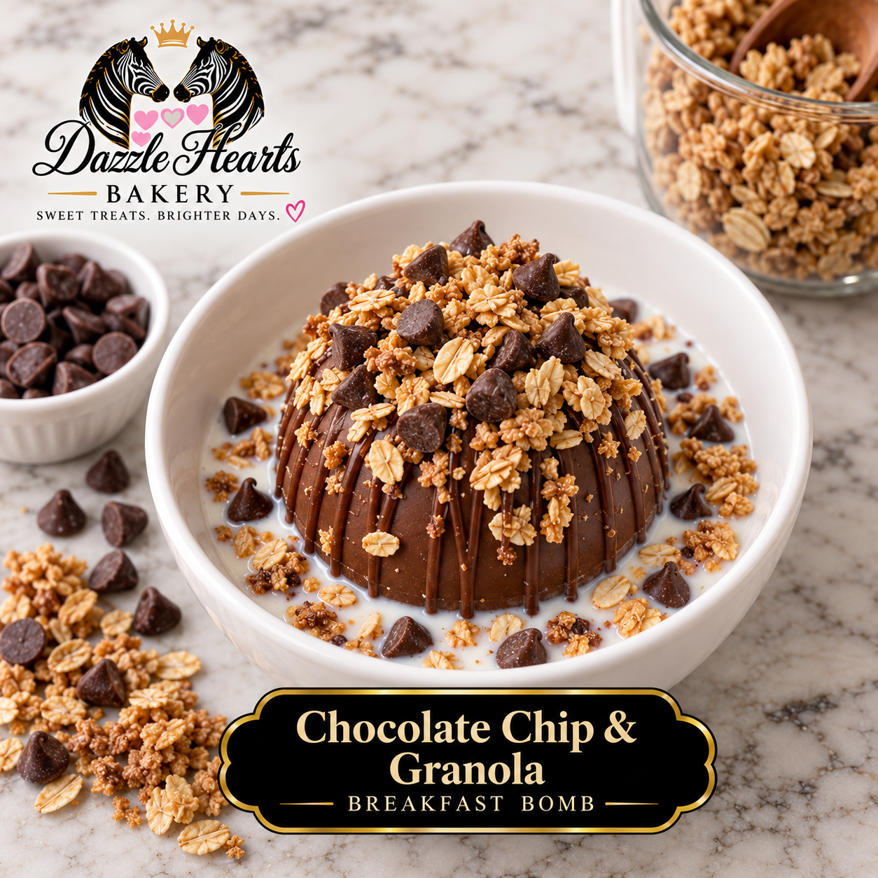 BREAKFAST BOMB - Chocolate Chip & Granola &