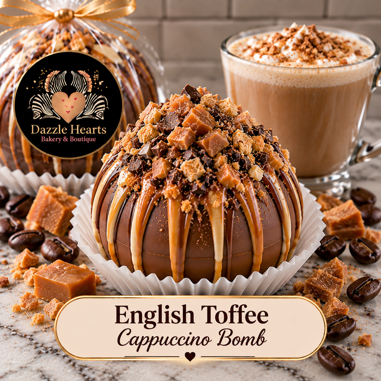 CAPPUCCINO BOMB - English Toffee