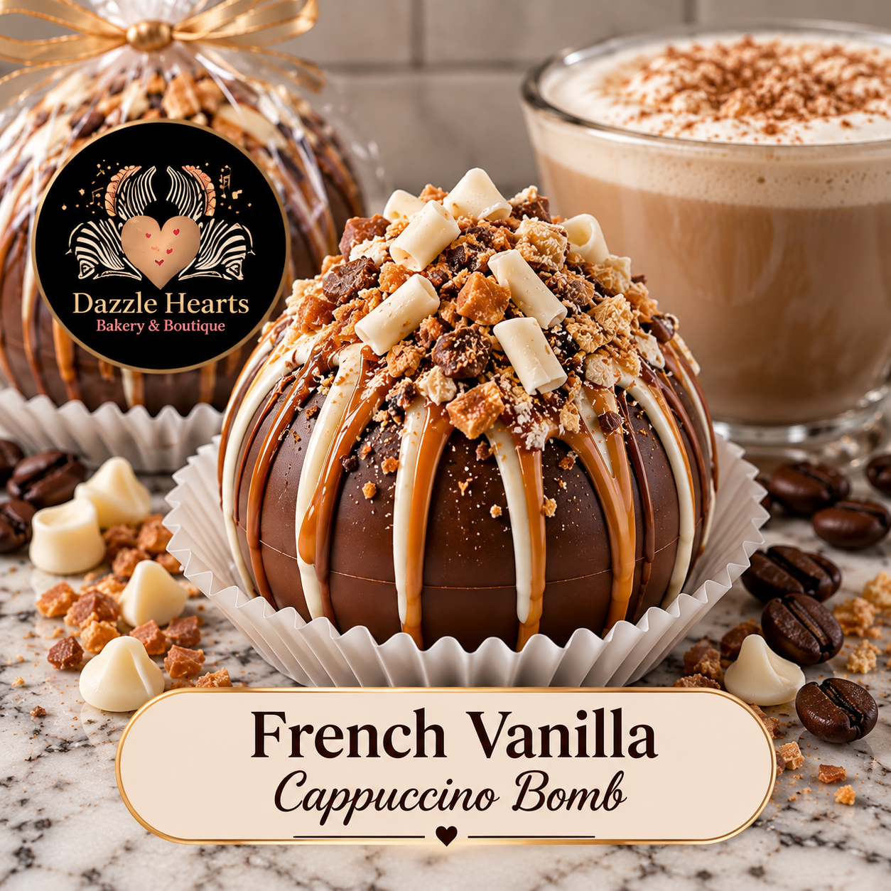 CAPPUCCINO BOMB - French Vanilla