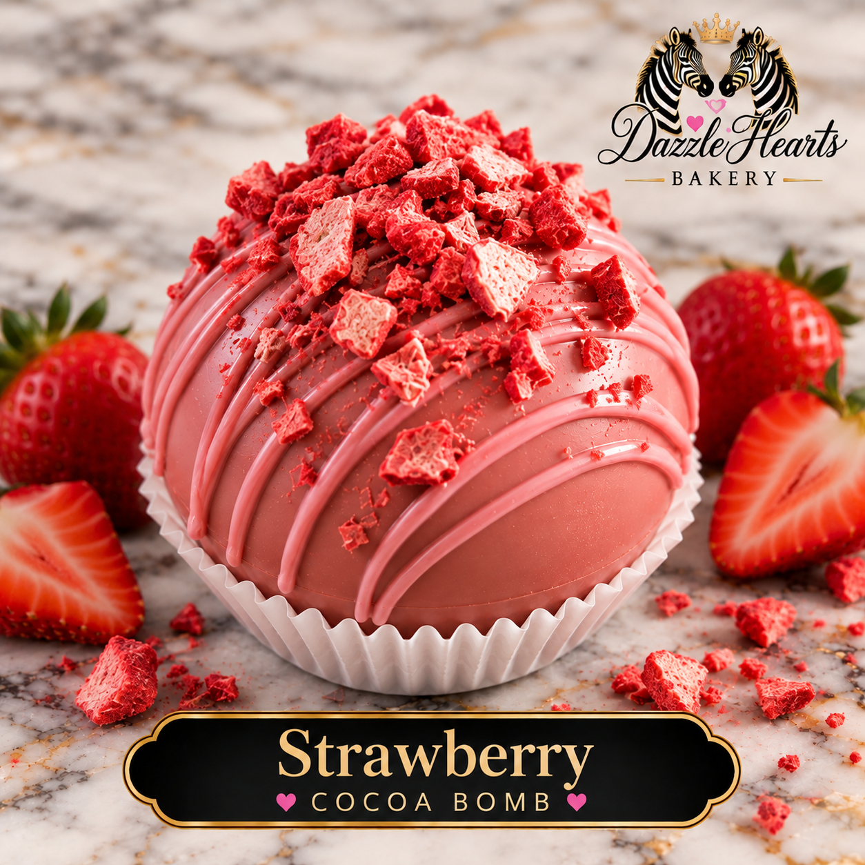 COCOA BOMB - Strawberry