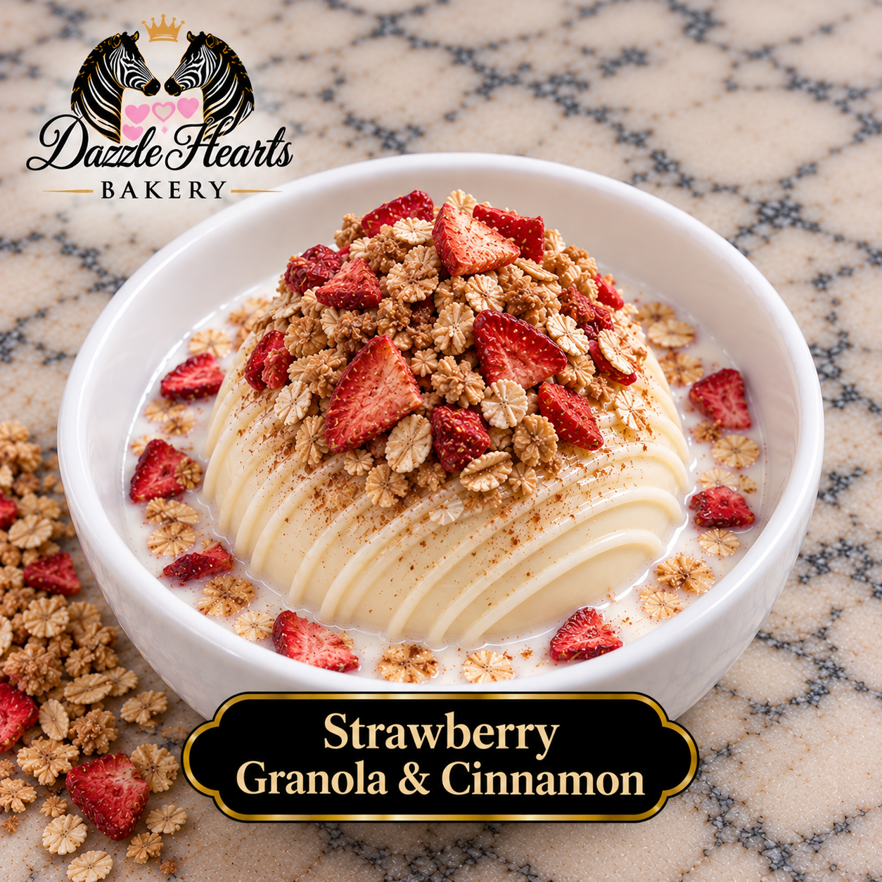 BREAKFAST BOMB - Strawberry, Granola & Cinnamon