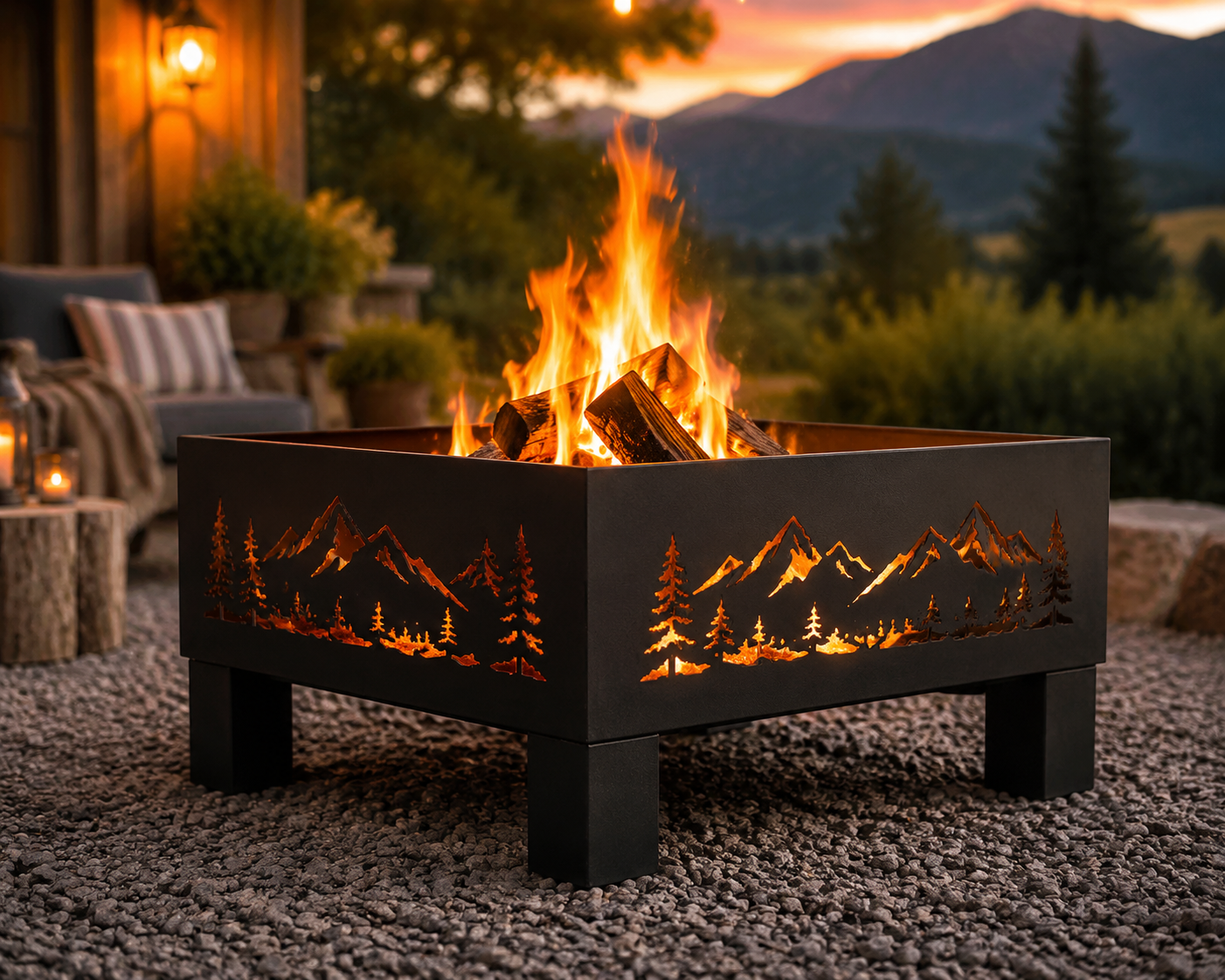 Metal Fire Pit