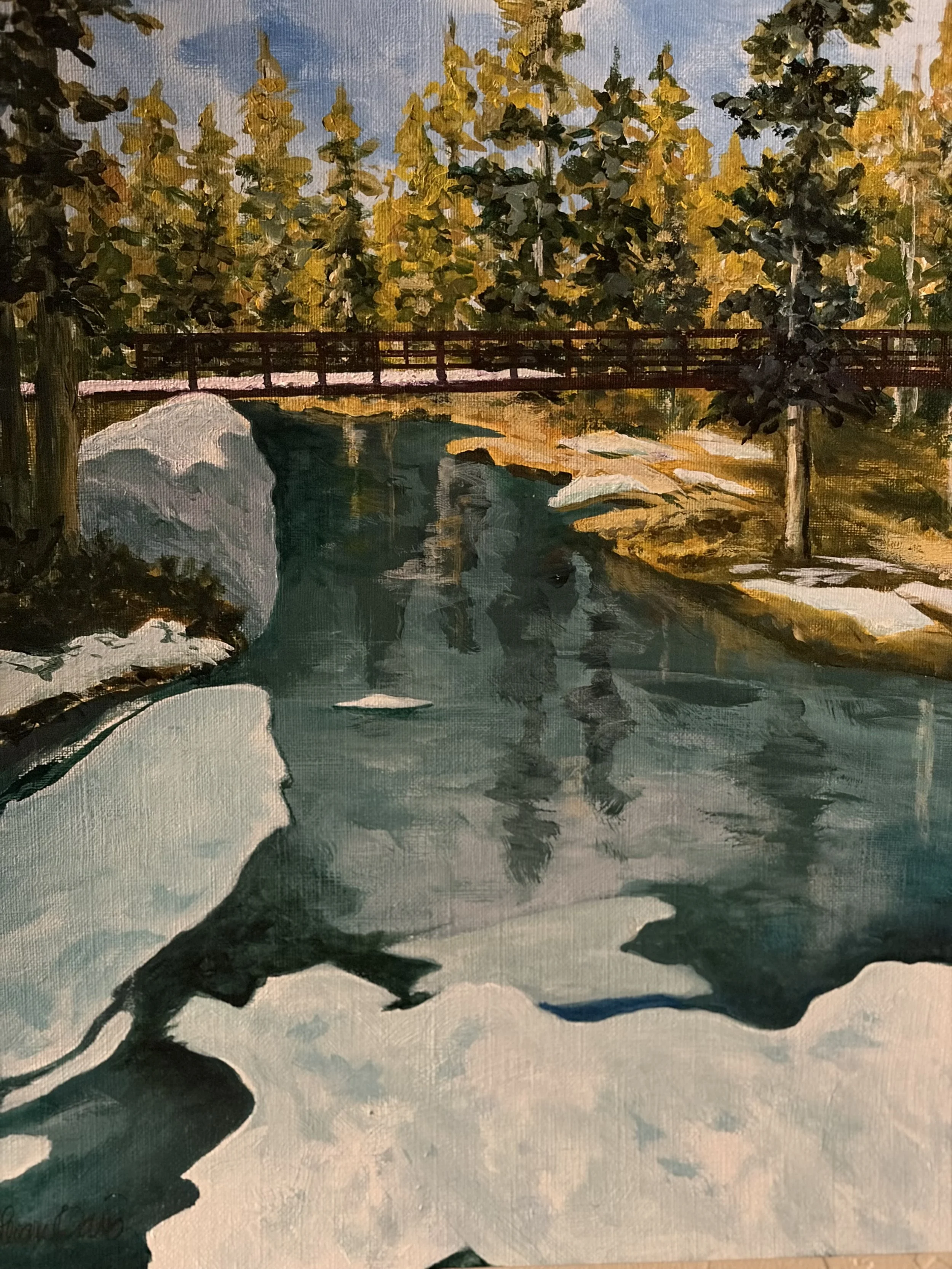 Winter Footbridge