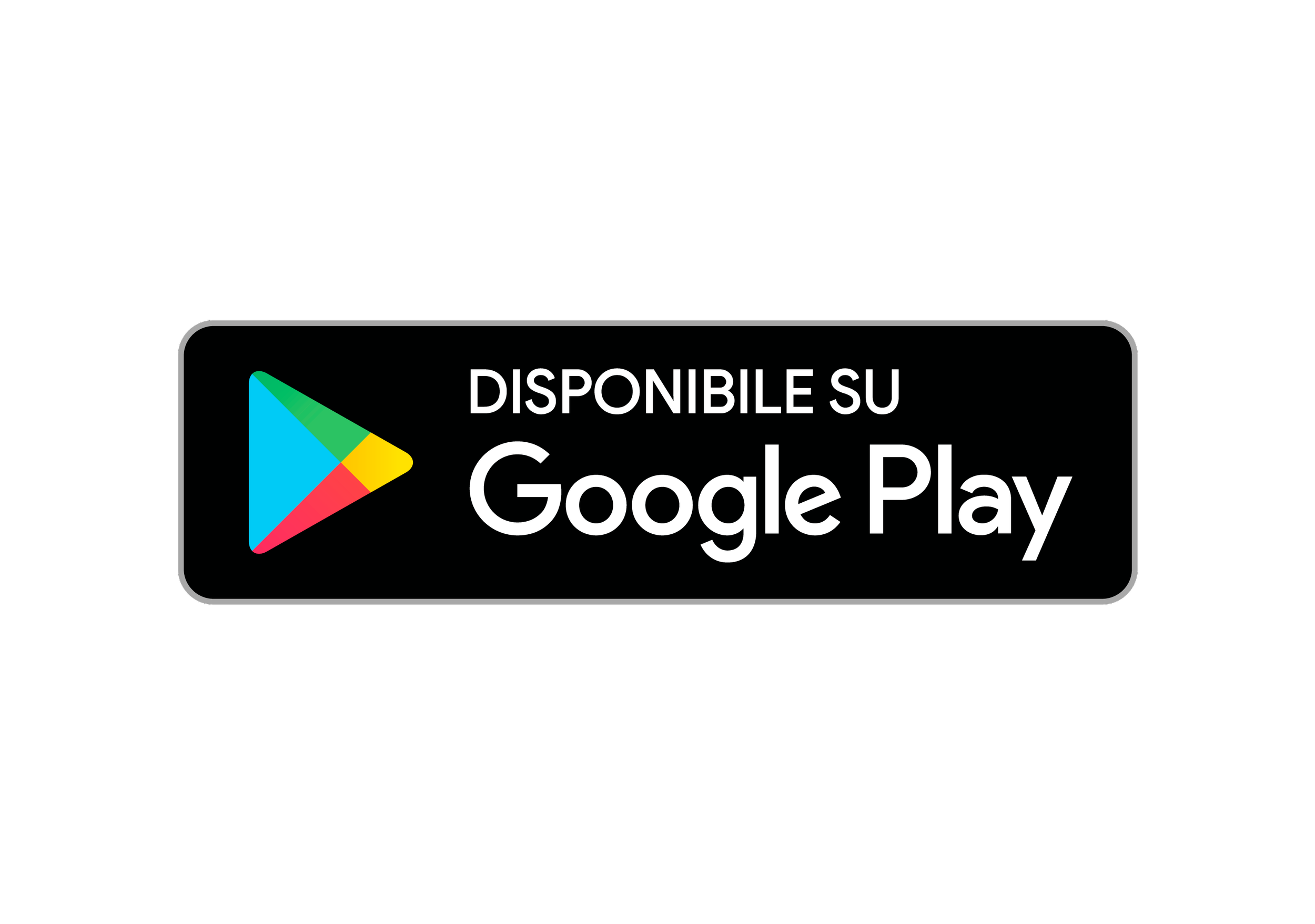 Icona del Google Play Store con testo 'Disponibile su Google Play'.