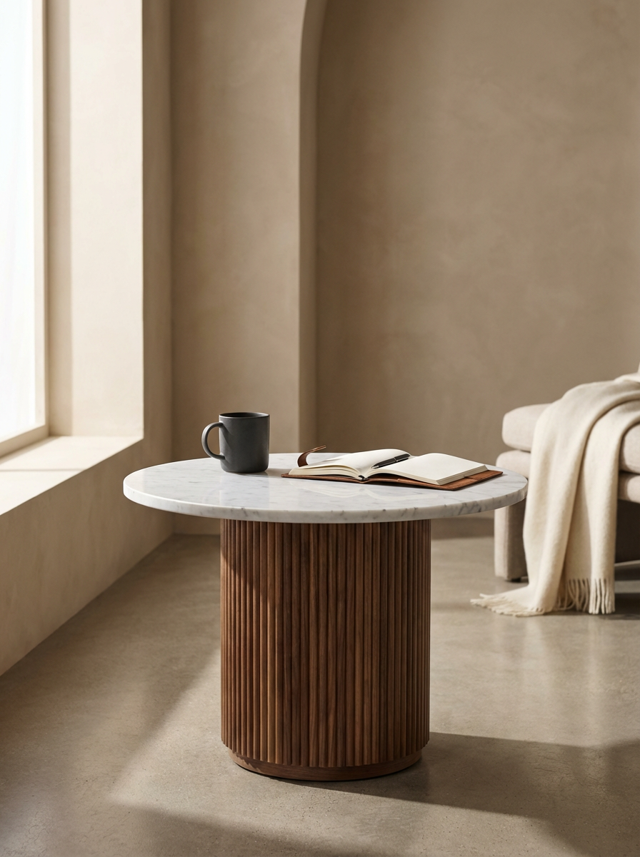 Marble Side Table