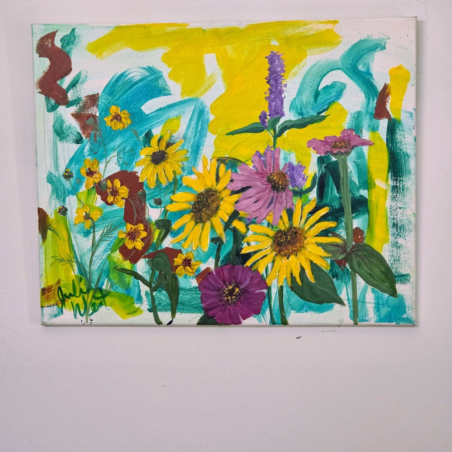 Flowers at Play
16" x 24"