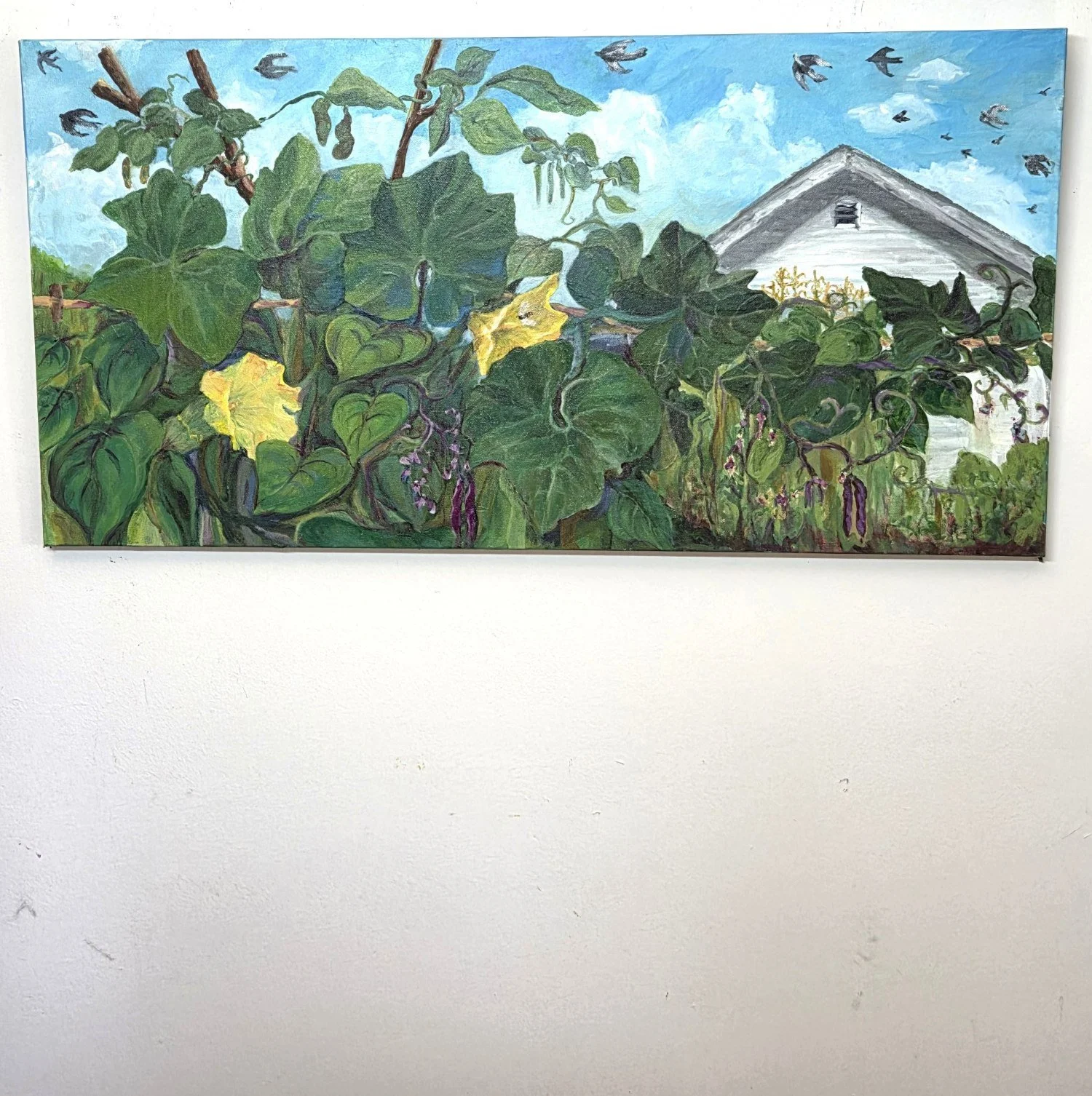August Garden
18" x 36"