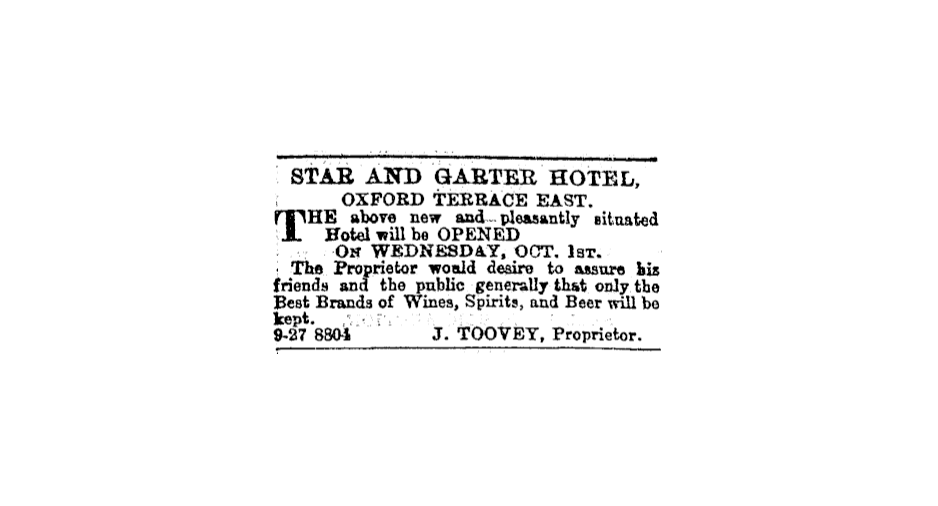 1875 newspaper article from the Press, advising that Mary Wheatley had been granted protection of her earnings from her husband, who had deserted her.