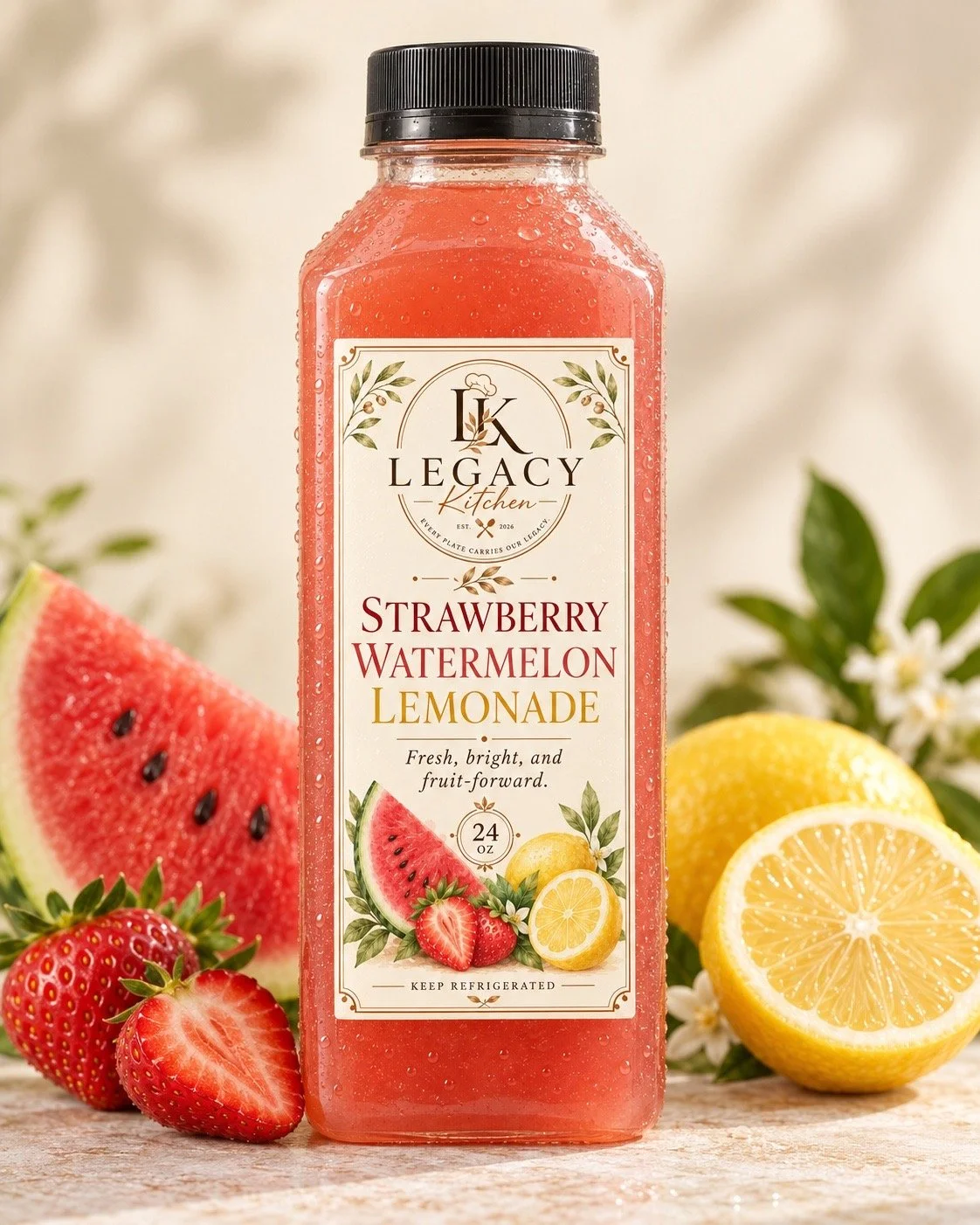 Strawberry Watermelon Lemonade