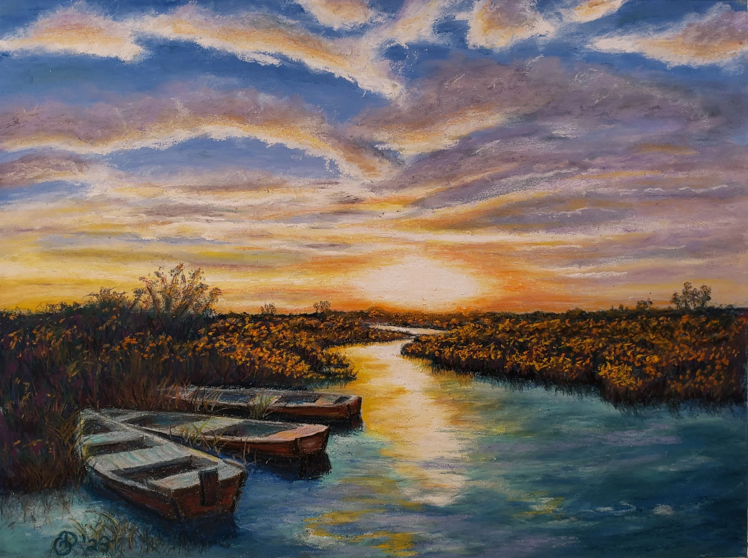River Sunset