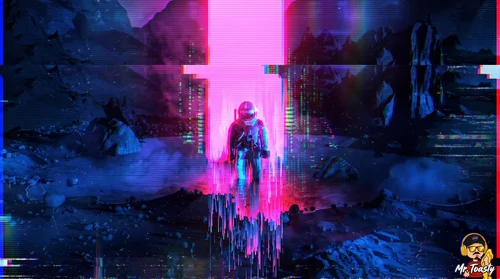 Neon Alley Walker
